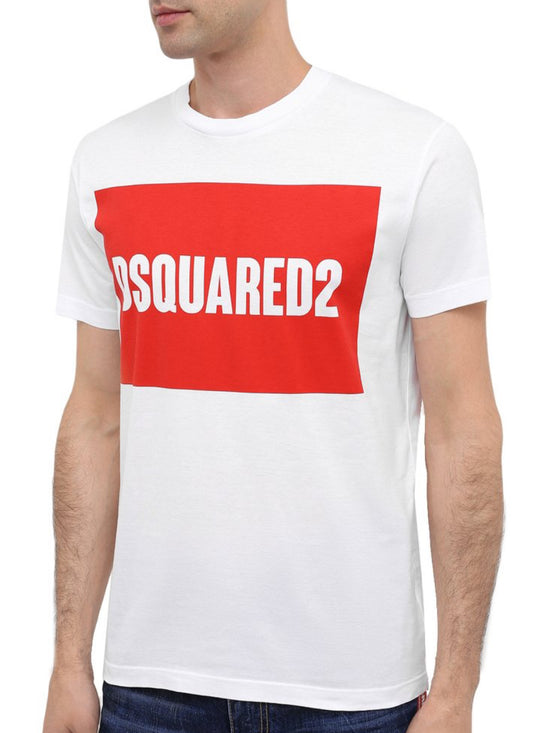 E Dsquared sprayed t-shirt