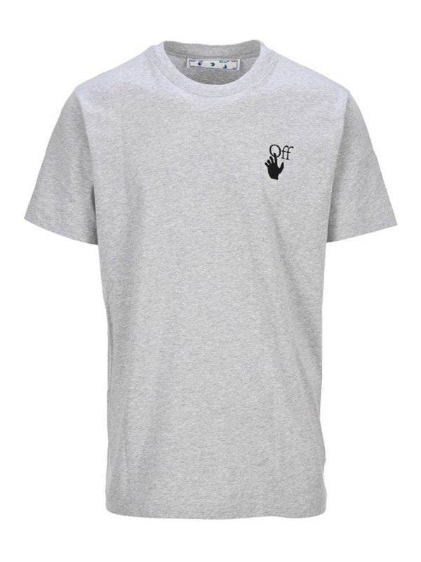 E Off white t-shirt