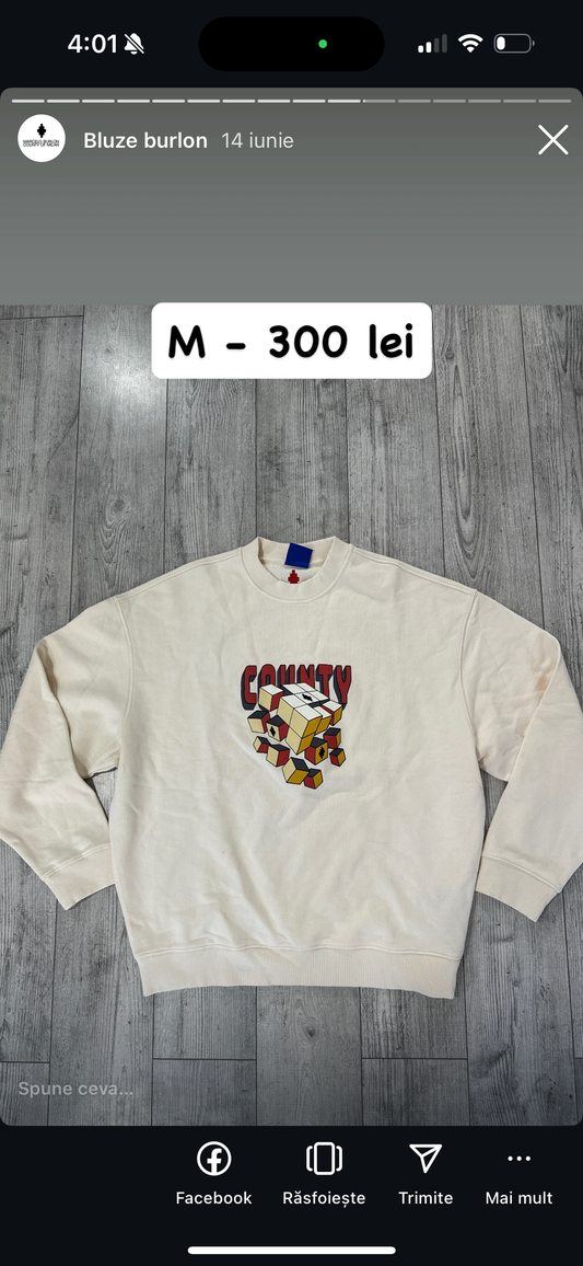 X Bluza burlon